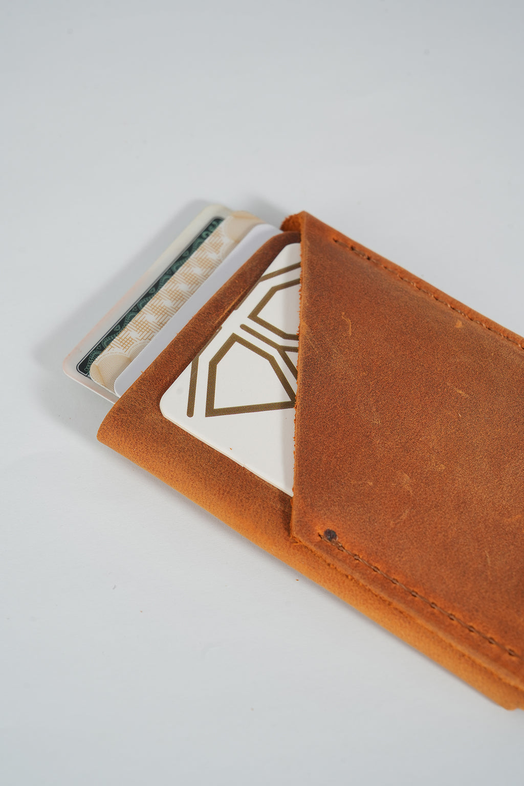 Hamilton %100 Hakiki Deri Kartlık Kahverengi