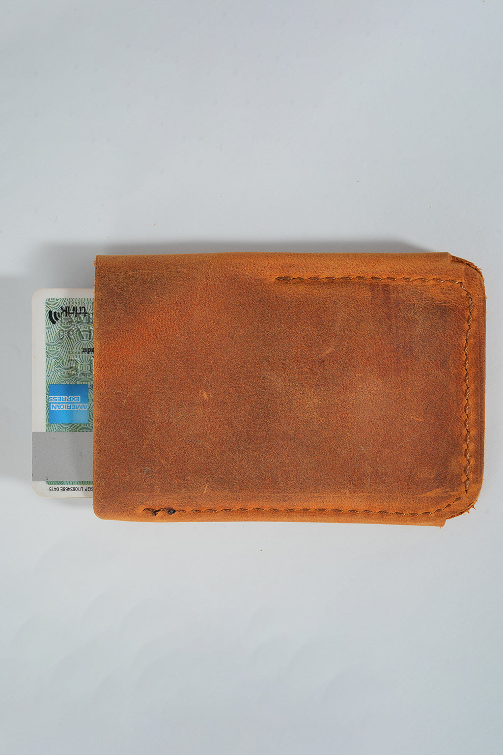 Hamilton %100 Hakiki Deri Kartlık Kahverengi