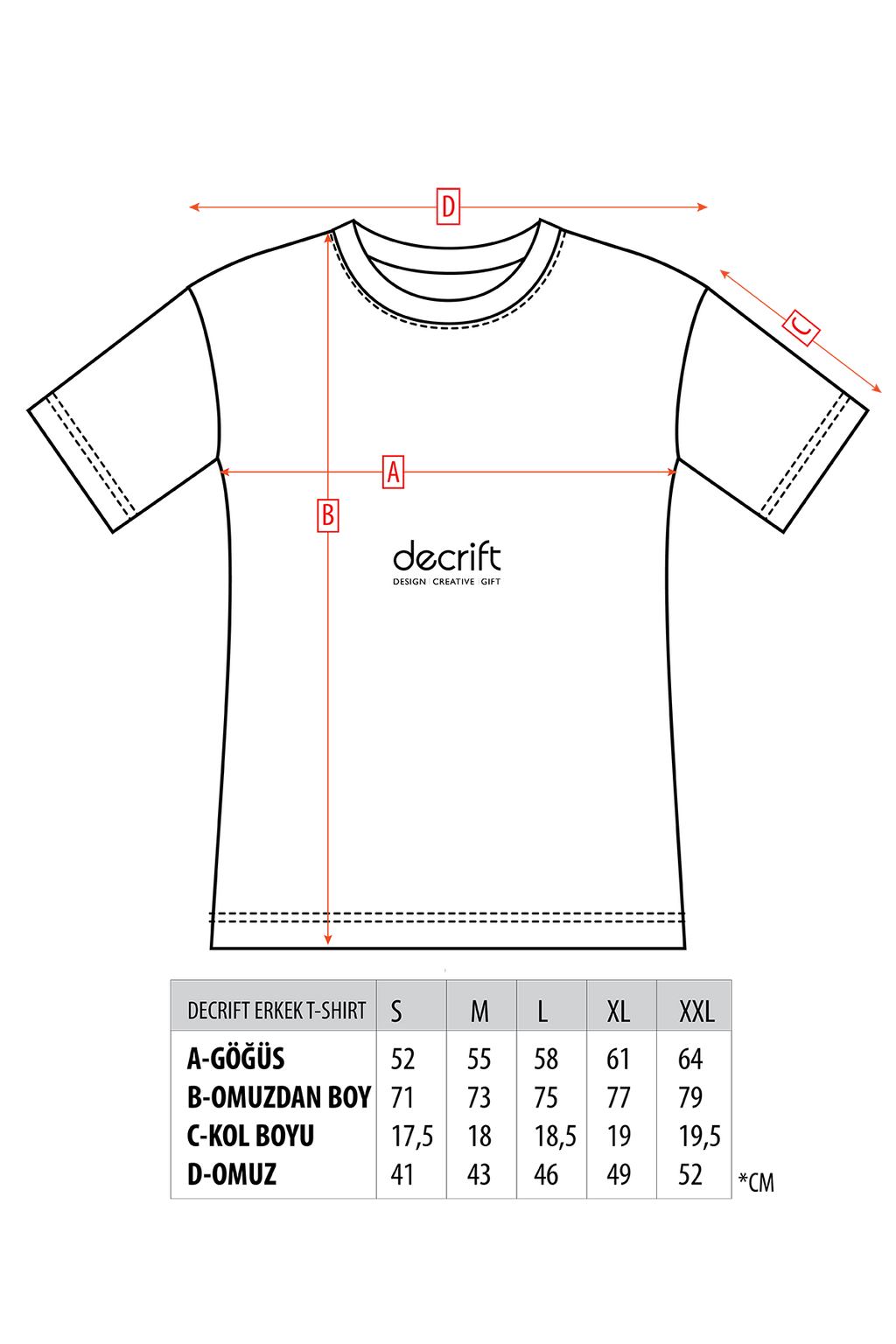 Astronot %100 Pamuk Erkek T-Shirt Gri